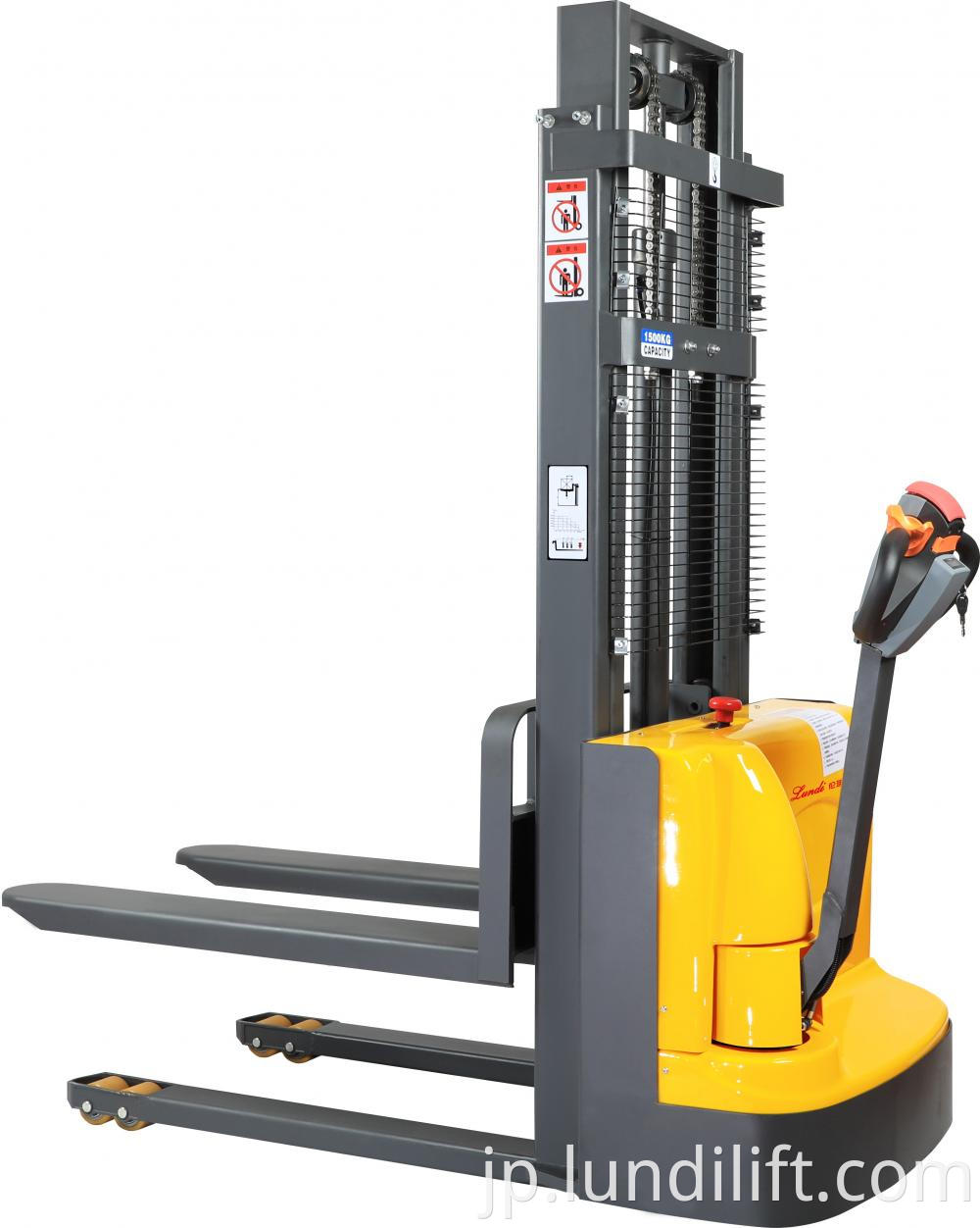 Electric Walkie Stacker 2200lbs 001